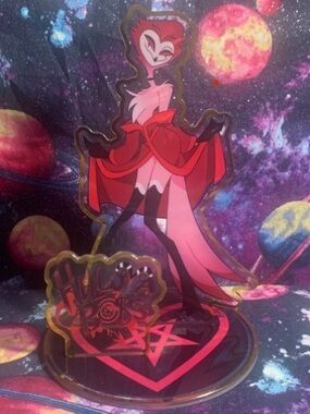 Helluva Boss Stolas Valentines Standee